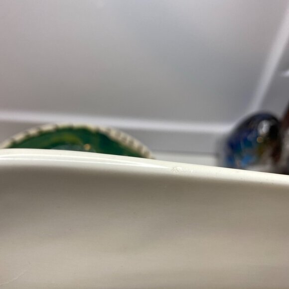 2 DEBRA CHERNIAWSKY CERAMIC PLATE Bowl MOOSE POTTERY 1996 TABLE ARTS - Picture 11 of 15